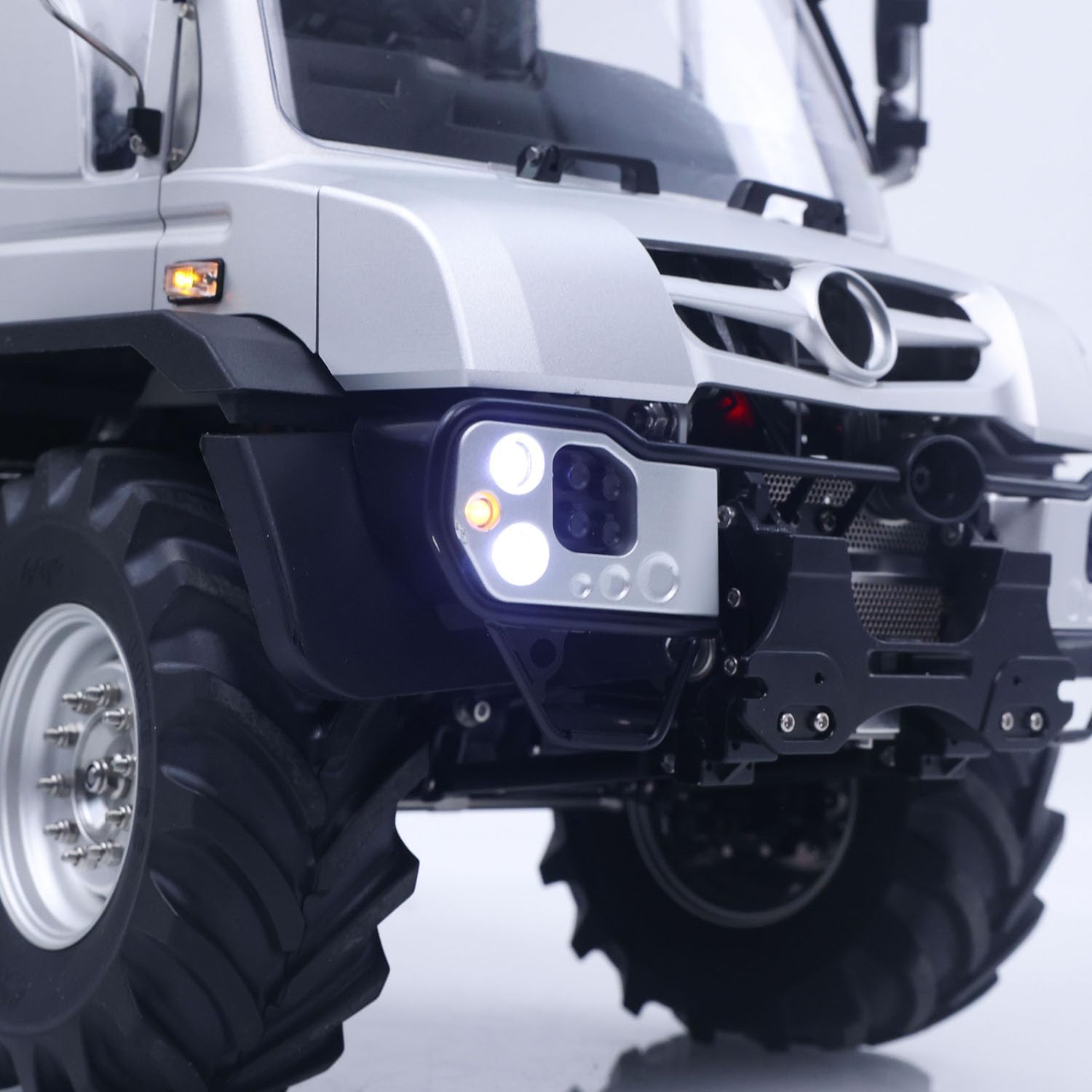 RTR 4X4 1/14 Remote Control Rock Crawler U535 Lite RC Off Road Vehicle 2Speed Transmission Metal Chassis Differential Locks Hobby Grade Model for Ages 14+