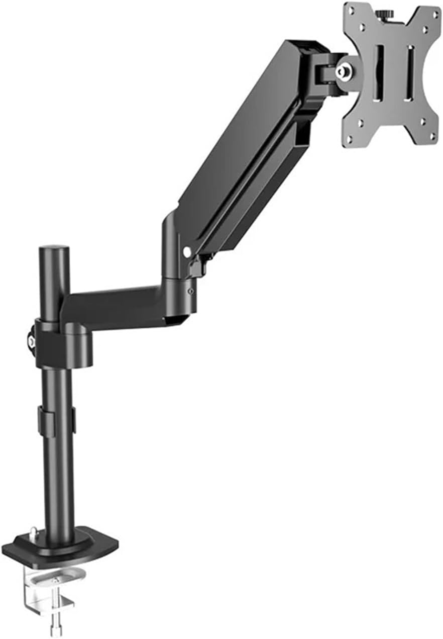 17 - 32 Inch LED Monitor Arm with Table Gas Spring - Full Motion Articulating Stand, TV Mount for PC