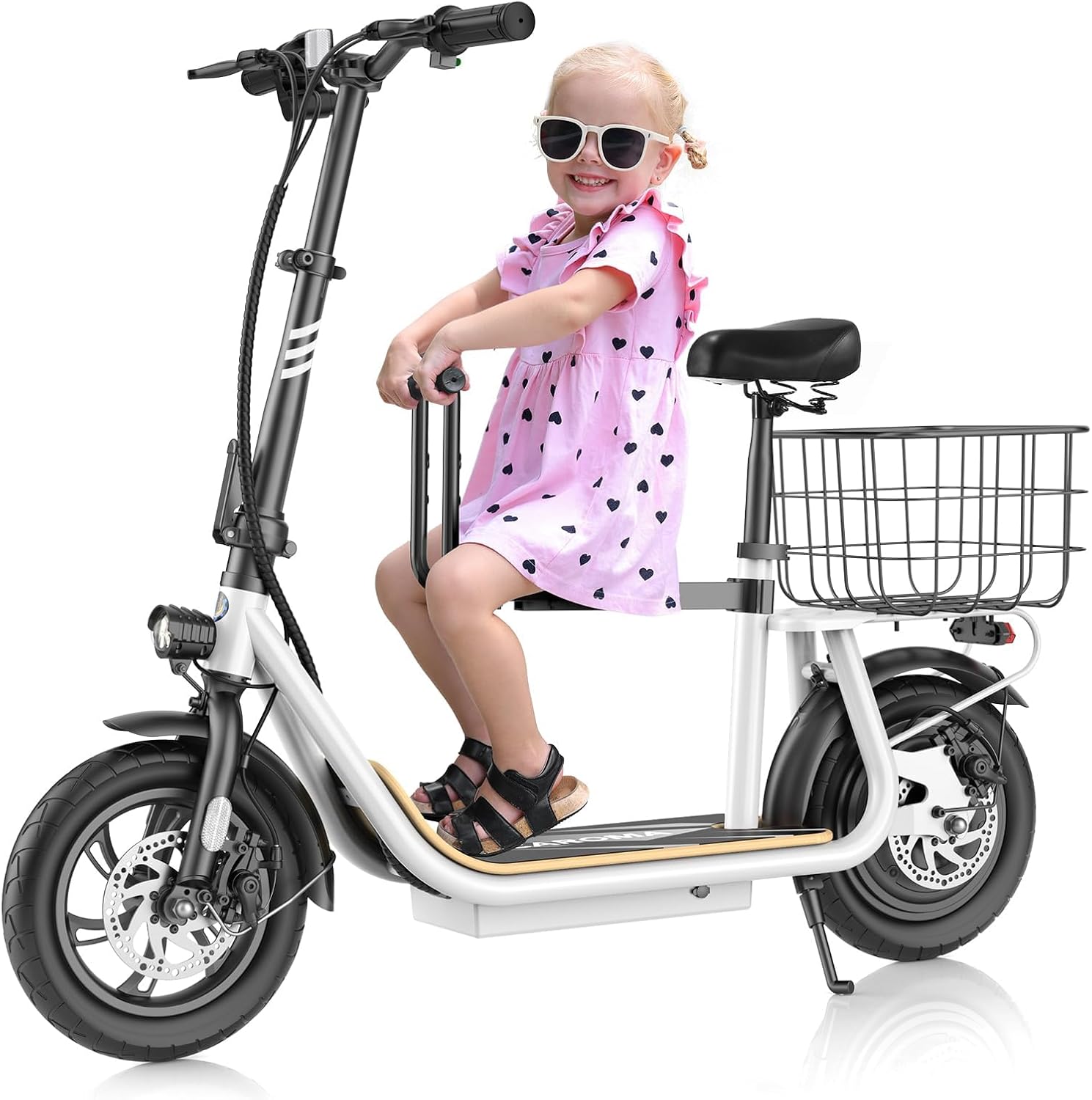 Caroma Peak 800W/1200W Electric Scooter with Seat 12