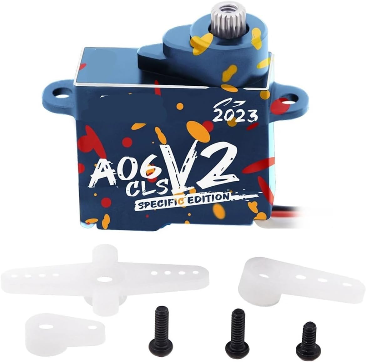 A06CLS V2 7g Gear 0.052 sec Fast 3.0KG Programmable Servo(Combo Set 1)