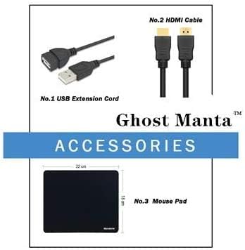 HP 2023 15.6 HD Laptop for Business and Student, AMD Ryzen 3 3250U(Up to 3.5GHz), 16GB RAM, 1TB HDD+256GB SSD, Ethernet, WiFi, Fast Charge, HDMI, w/Ghost Manta Accessories, Natural Silver