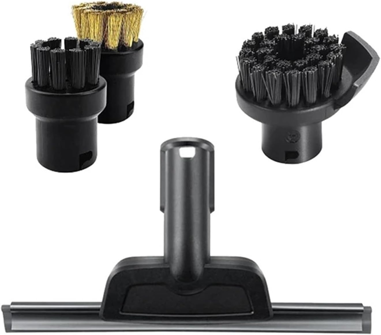 FWQDBE Replacement Round Brush Cleaning Blade，Compatible for Karcher Steam Cleaner SC1-SC7 CTK10 CTK20 Accessories