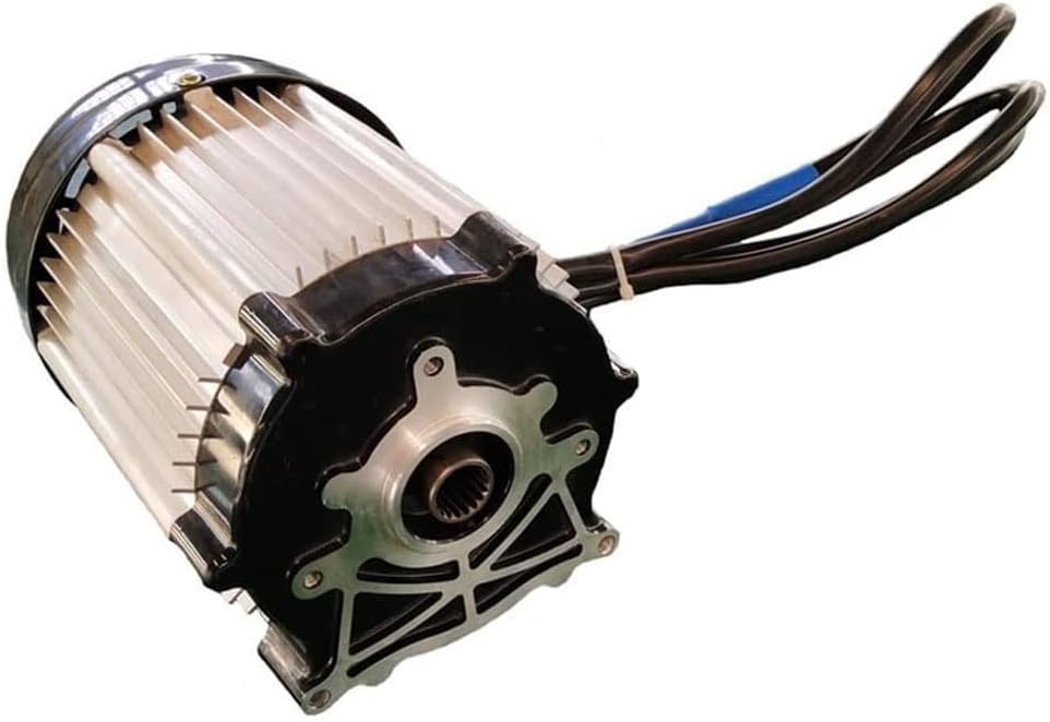 48V/60V/72V 2500W DC Motor, Brushless Motor 3000rpm High Speed Electric Scooter Motor for Electric Tricycle 4-Wheeled Vehicle