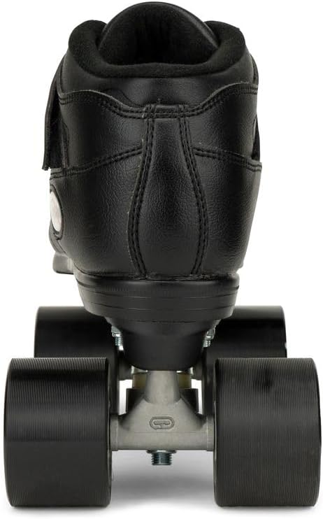 Riedell R3 Roller Skates for Men and Women - Ultra-Durable Indoor Quad Skate with Sonar Cayman Wheels, Nylon Plate, and Precision Fit, Roller Skates