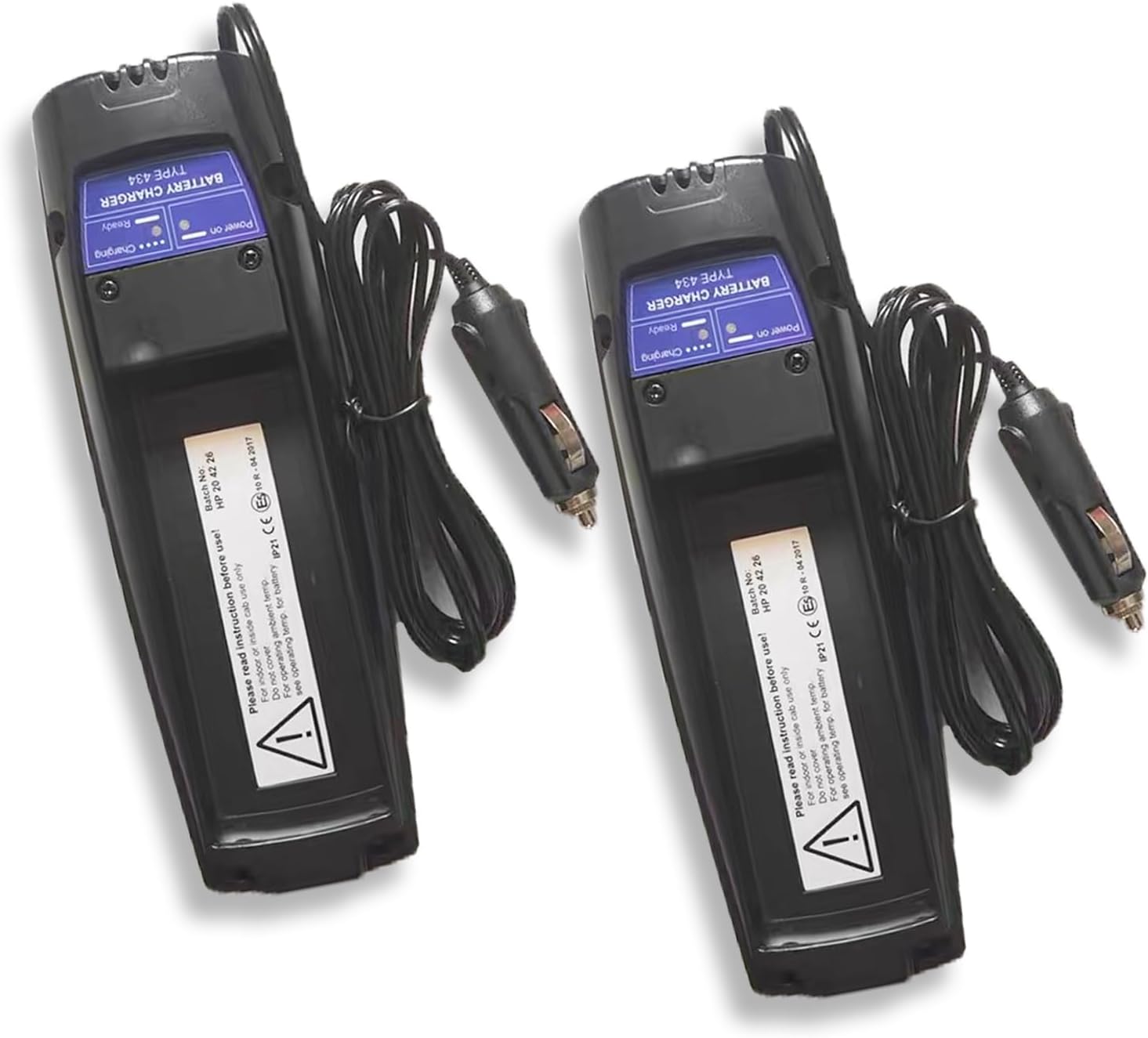 （Pack of 2） for Scanreco 592 Battery Charger 10-24V Charger for Scanreco 434 Battery Charger for 7.2V SCANRECO 590 592/593 EEA4291 Battery