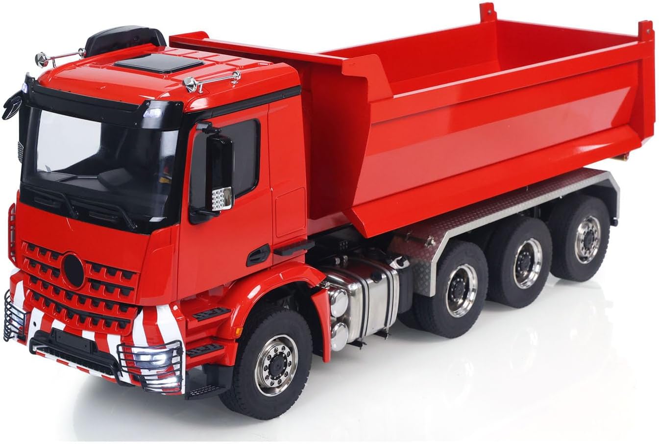 TOUCAN RC HOBBY 8x8 RC Hydraulic Full Dump Truck 1/14 Radio Control Dumper Tipper Car 3-Speed