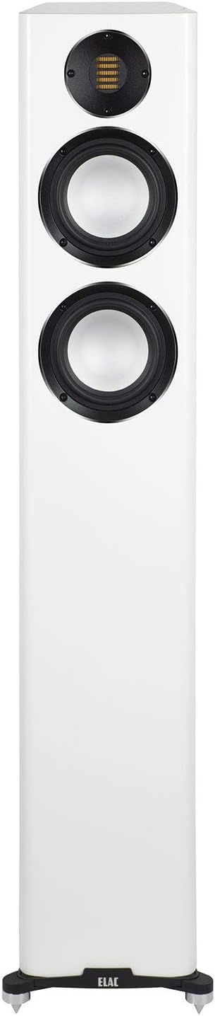 ELAC FS247.4-SW Carina Premium Floorstanding Tower Speaker - (Each) Satin White