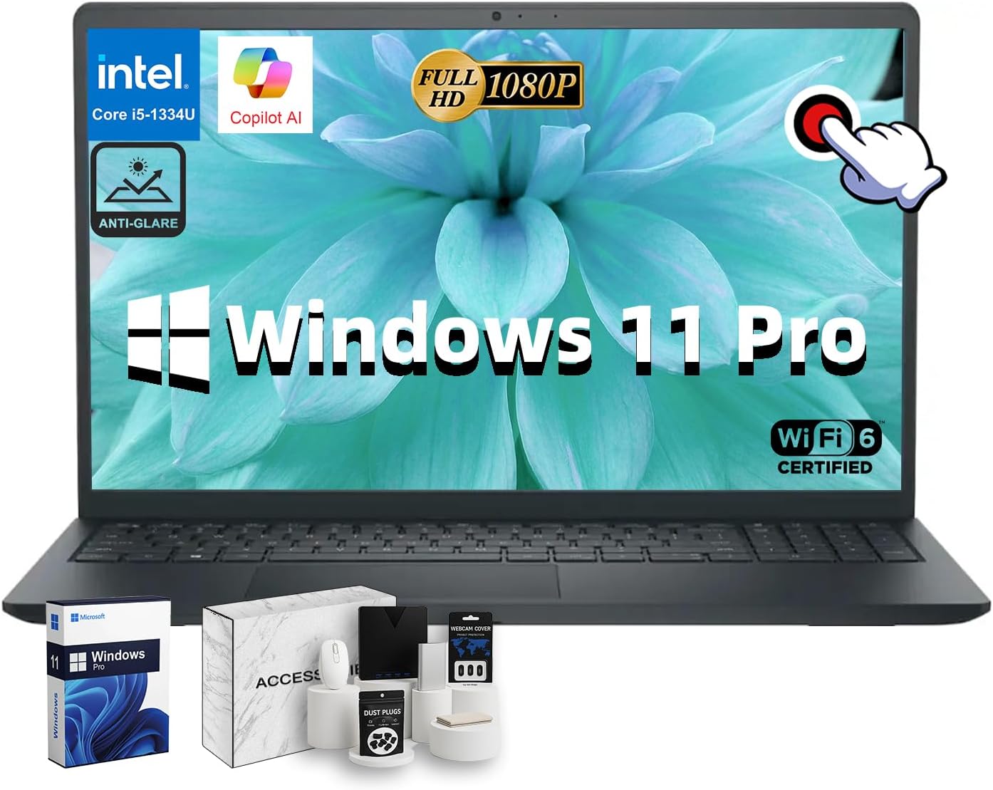 Dell Inspiron 15 Business Laptop -w/Accessories • Intel 10-Core i5-1334U • 15.6