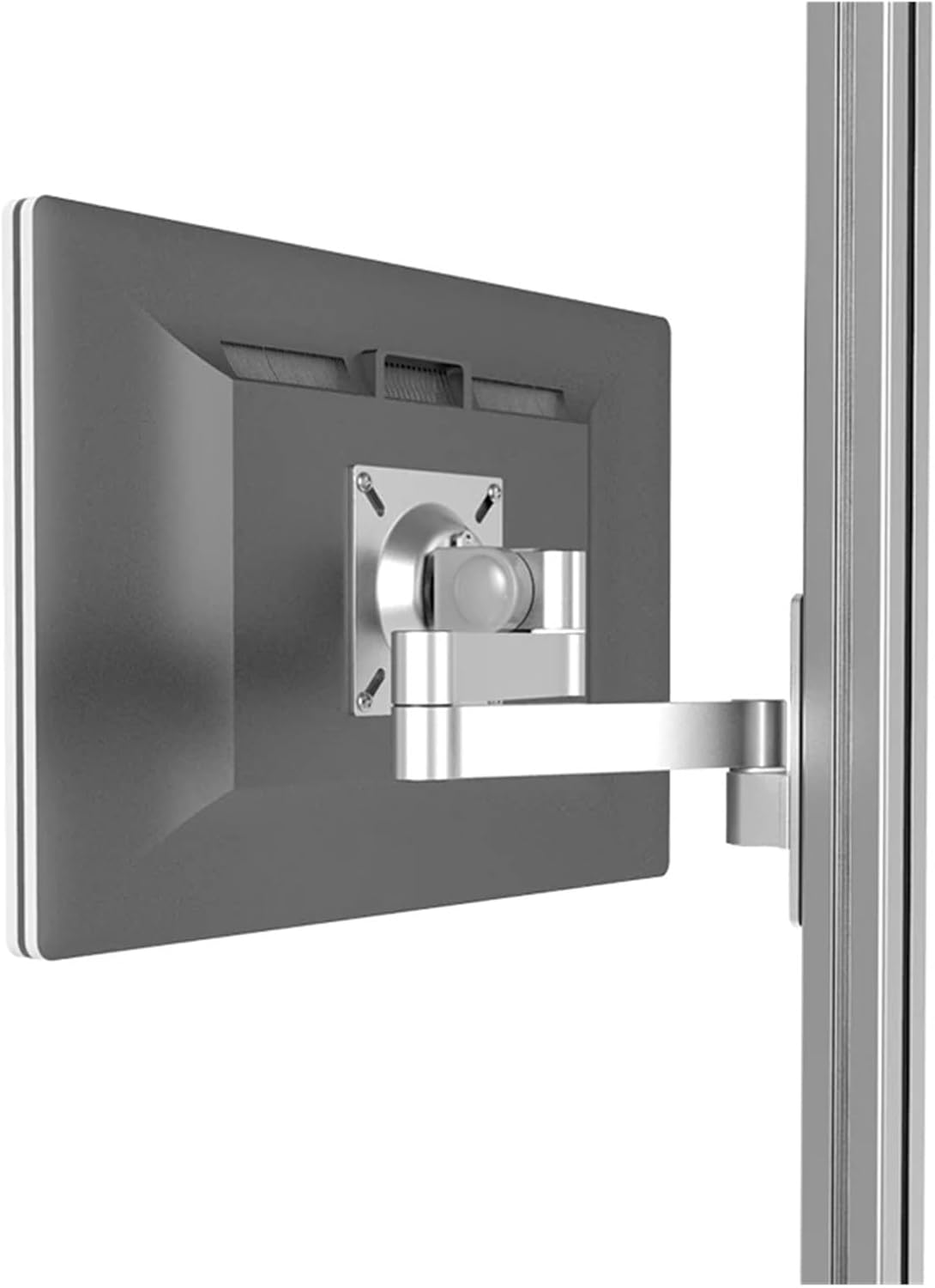 Dual-purpose monitor bracket wall-mounted rotating suspension suitable for 40*40 industrial aluminum profiles(DS-PI-2-1)