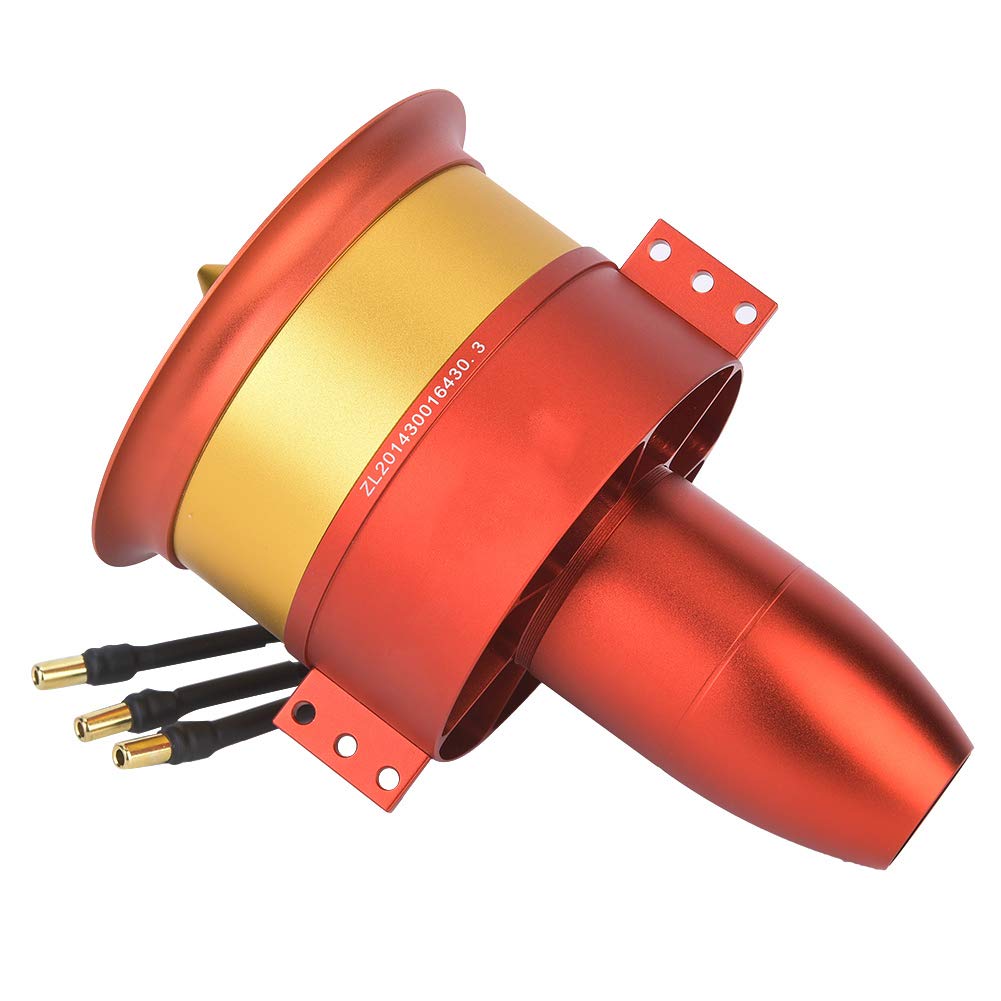 Alomejor JP 90 Mm 12 Bladed JP Duct with an 840KV 4260 Engine Effectively Feeds The RC Aircraft for LIPO 6S Cells (8S Price Limit USD 255.00)