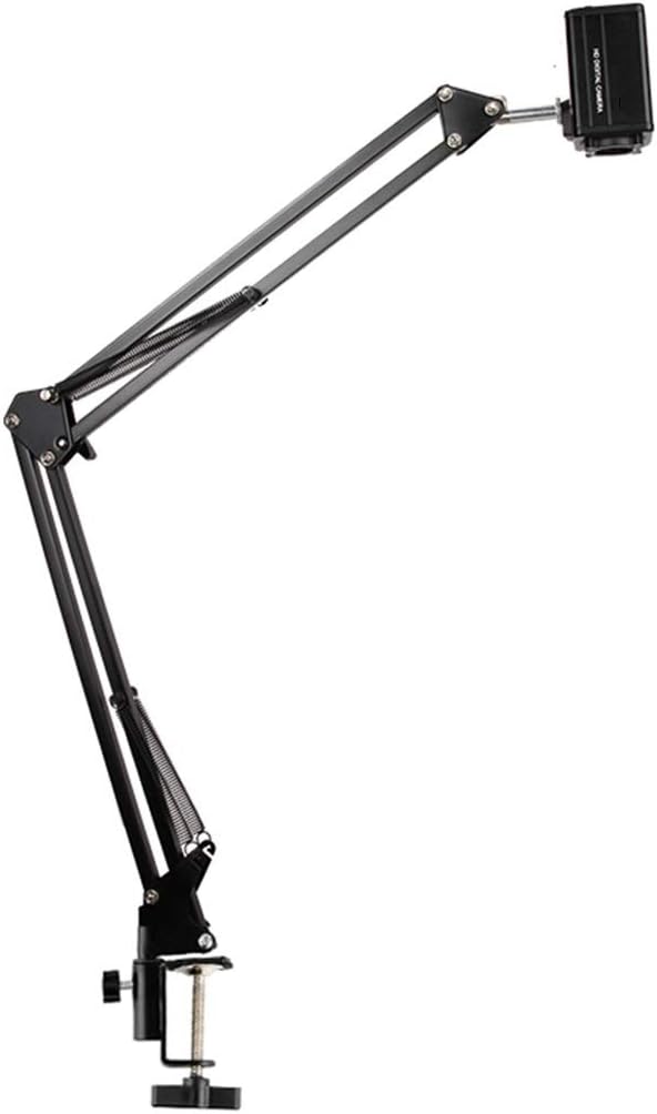 USB Live Webcam HD Auto Focus,Adjustable Angle,USB Computer Camera Suitable for Teaching Conference Video Recording Equipment (Color : Cantilever Bracket)