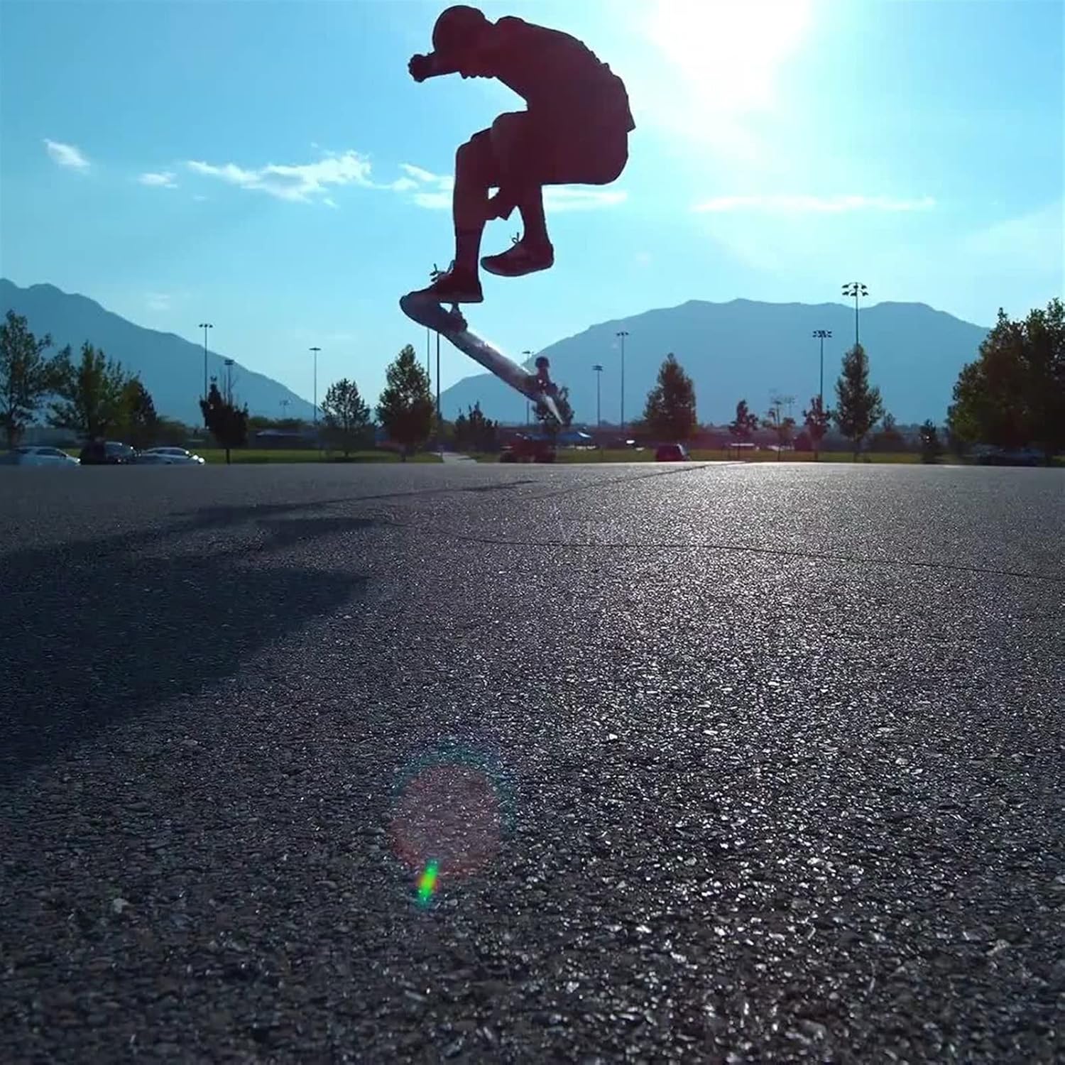 Skateboards Complete Skate Boards 31 X 8 Standard Skateboards for Kids Boys Girls Youths Beginners Starter(Geometry)