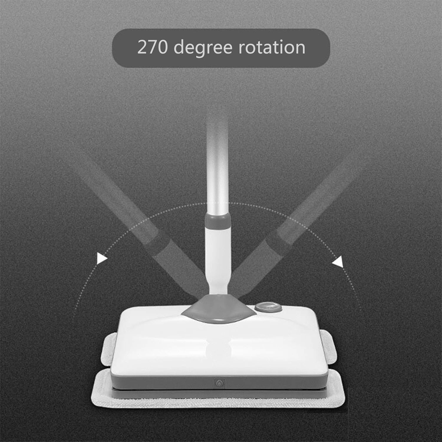 Multifunctional Steam Mop Home Wireless Electric Mop Mopping Machine Cleaning Mopping Machine Convenient Detachable Handheld Steam Cleaner White