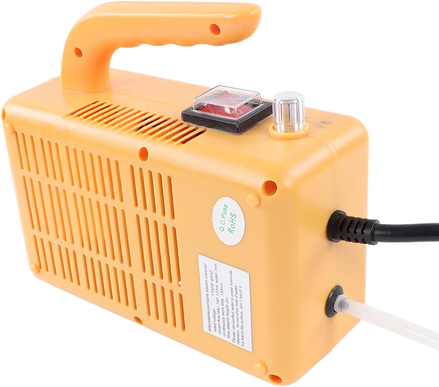 EVTSCAN 1700W High Pressure Steam Cleaner with Flashlight Extension Tube Handheld Steam Cleaning Machine.(US)