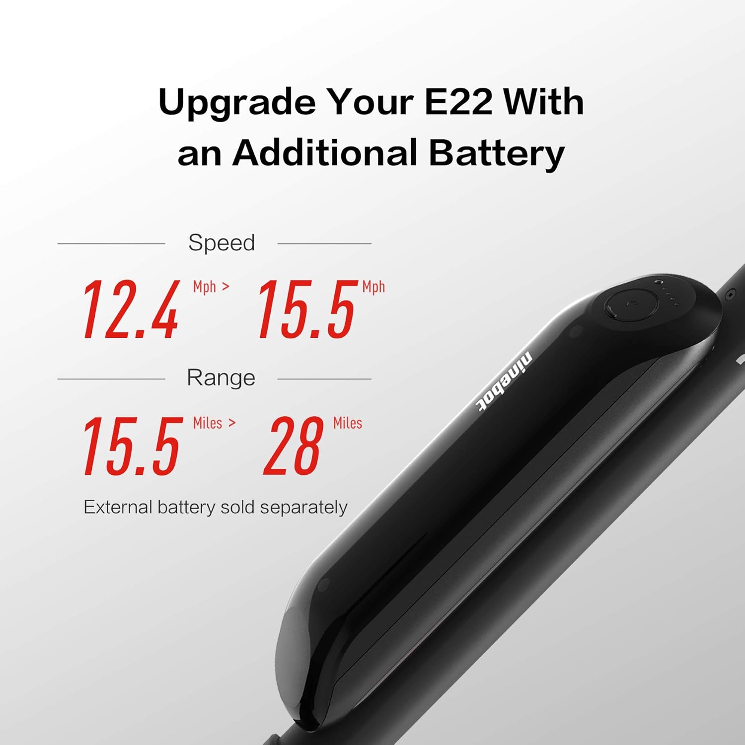 Segway Ninebot F3 Electric Scooter, Up to 20 MPH, 44-Mile Range, Self-Sealing Tubeless Tires, Front Hydraulic & Rear Elastomer Suspension, UL2271 2272 Certified