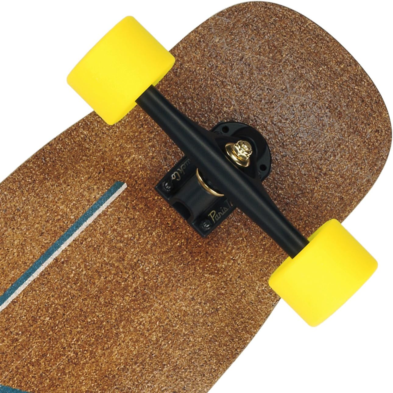 Loaded Boards Basalt Tesseract Bamboo Longboard Skateboard Complete (Dark Blue, 86a Stimulus Wheels)