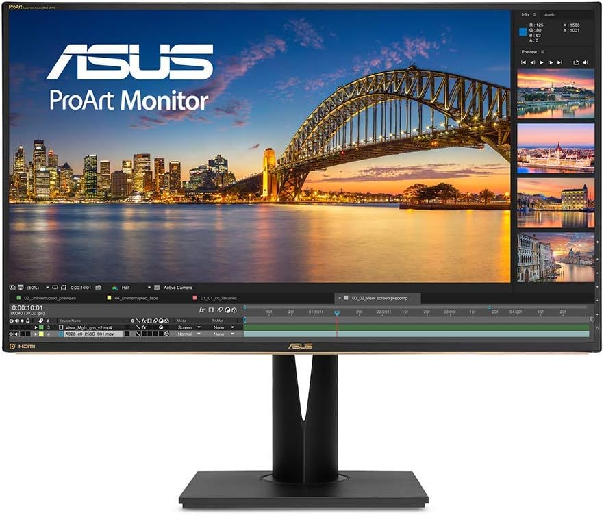 ASUS PA329Q 32in 4K/UHD 3840x2160 IPS HDMI Eye Care ProArt Monitor (Renewed)