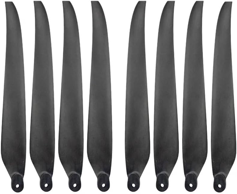 TS-4314 Reinforced 43-Inch Carbon Folding Propellers (CW/CCW Set) for X11 Power Systems, Heavy-Lift Drone Rotor Components(4pcs CW and 4pcs CCW)