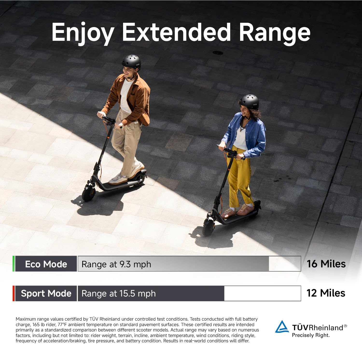 Segway Ninebot E2 Plus II/E2 Pro/E3 Pro Electric Scooter, 15.5–20 MPH, Long Range, Dual Elastomer Suspension (E3 Pro only), Foldable Adult Scooter, UL 2272 & 2271 Certified