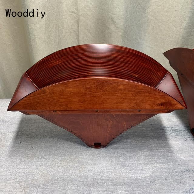 Handmade Customized One Pair 2 inch Empty Hyperboloid Horn Th4001 Suit for TAD TD4001 Speaker Classic 61cm Width (Red)