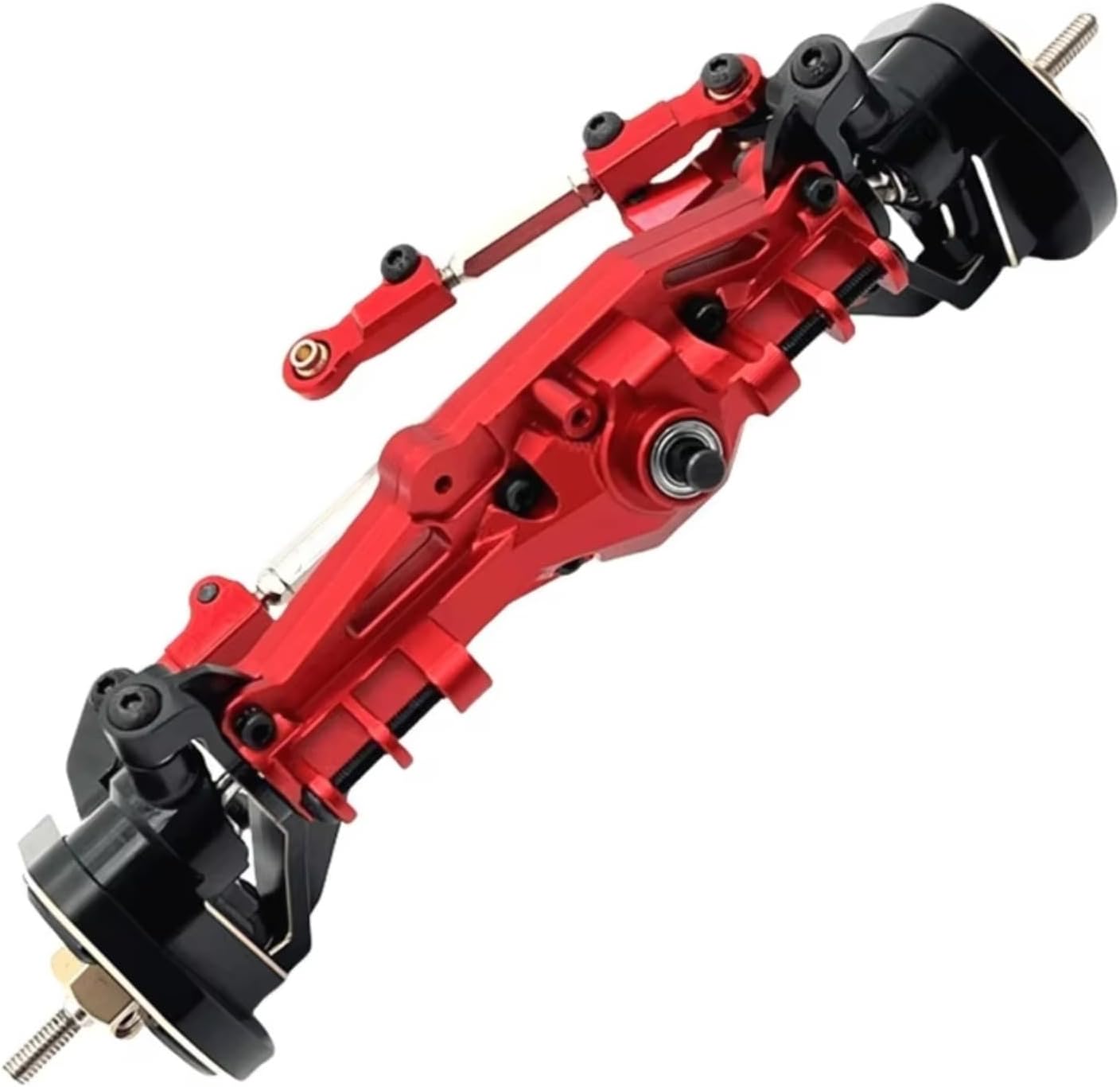 RC Spare Part Compatible with MJX for Hyper Go H12Y RC Car Upgrade Modification Replacement Parts OP Accessories Housing Portal Axle Complete(Red)