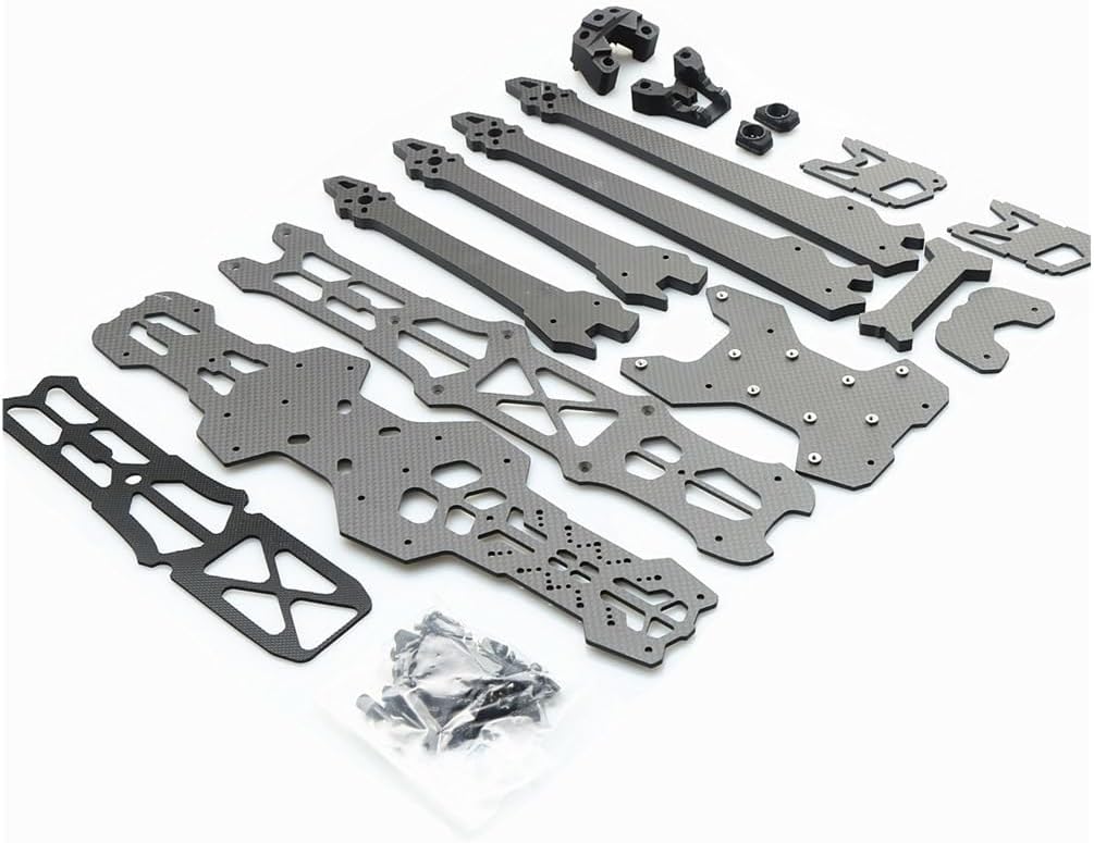 Fit for RC FPV Freestyle Long Range Racing Drone Quadcopter V3 10 inch / 13 inch FPV Drone Frame KIT 435mm/550mm Carbon Fiber(13 inch)