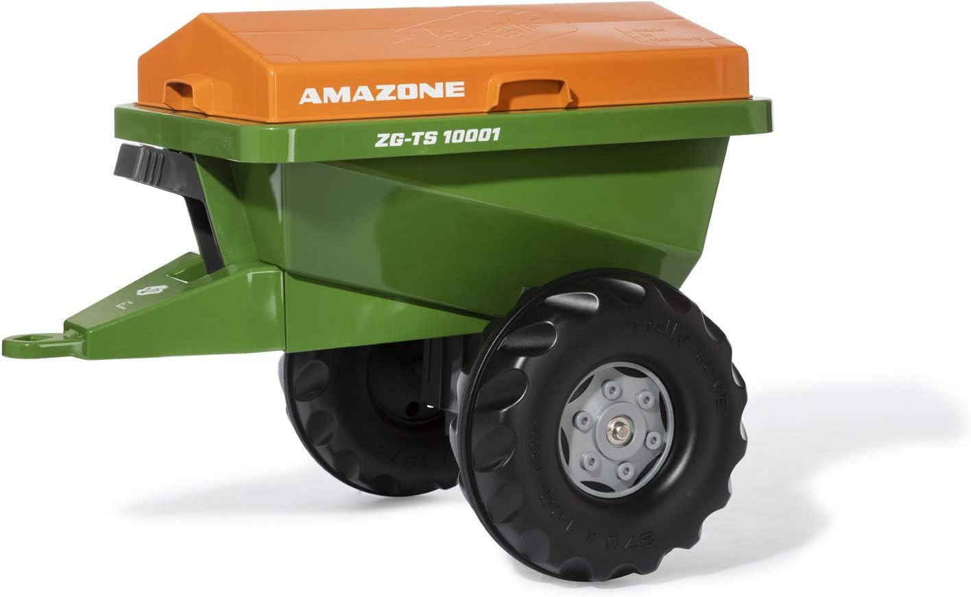 Rolly Toys 125104 e rollyStreumax Amazone Trailer for Pedal Tractor (from 3-10 Years, ABN. Cover, Spreader Tray)