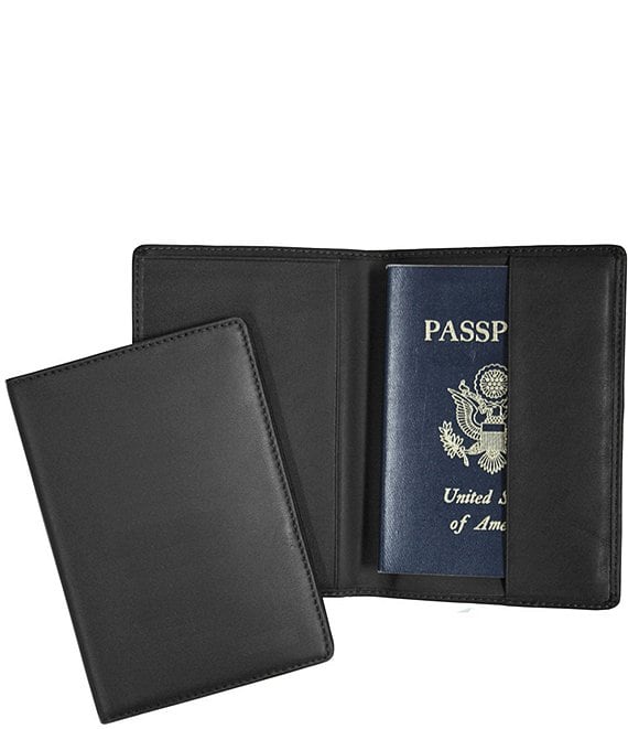 Leather RFID-Blocking Passport Case