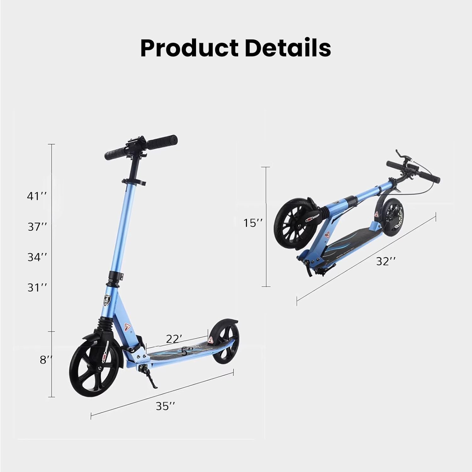 Scooter for Adults &Teens,8