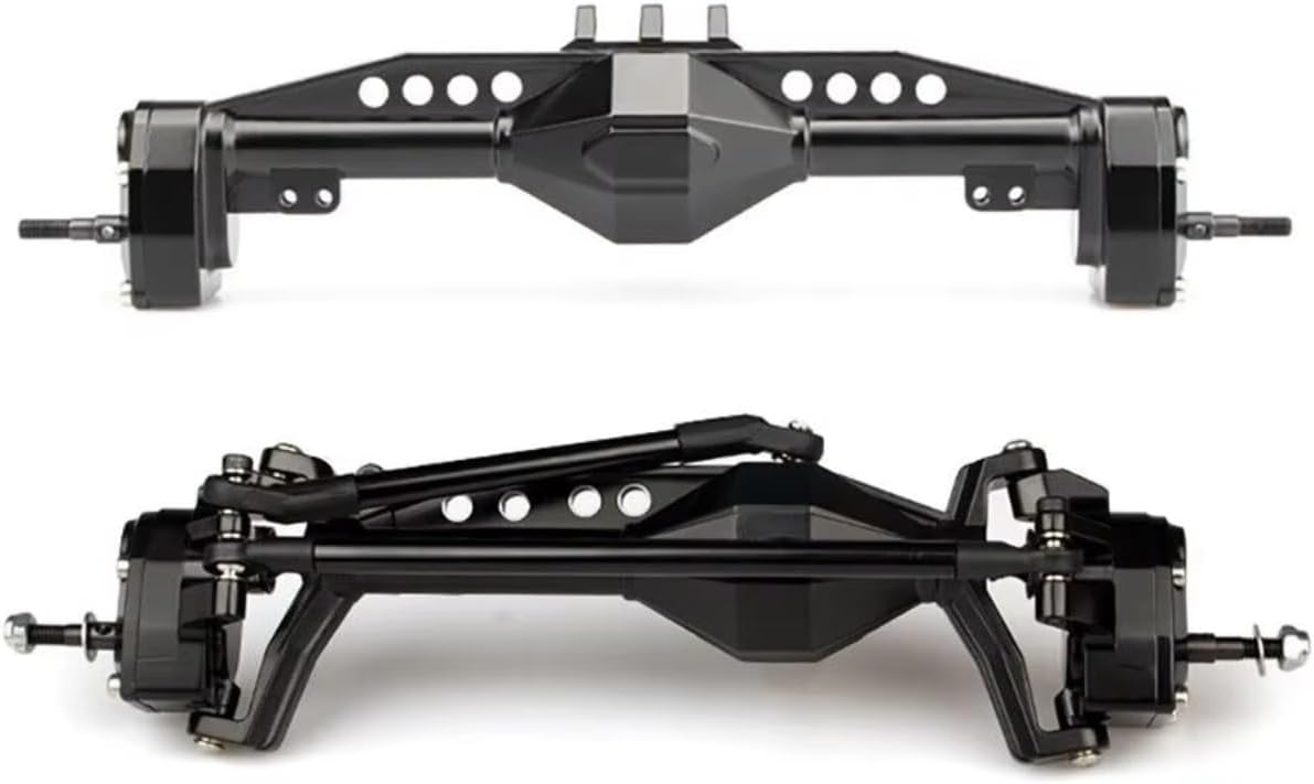 RC Axle Models For Axial For SCX10 III For Racing AR45P 1/10 Aluminum Front Rear Portal Axle Complete Set Upgrades Accessories RC Crawler Car