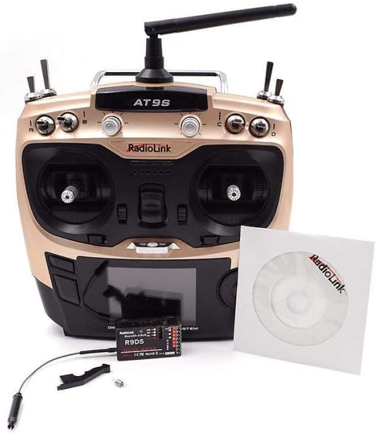 AT9S 2.4GHz 9 Channel Radio System Transmitter with R9DS Receiver