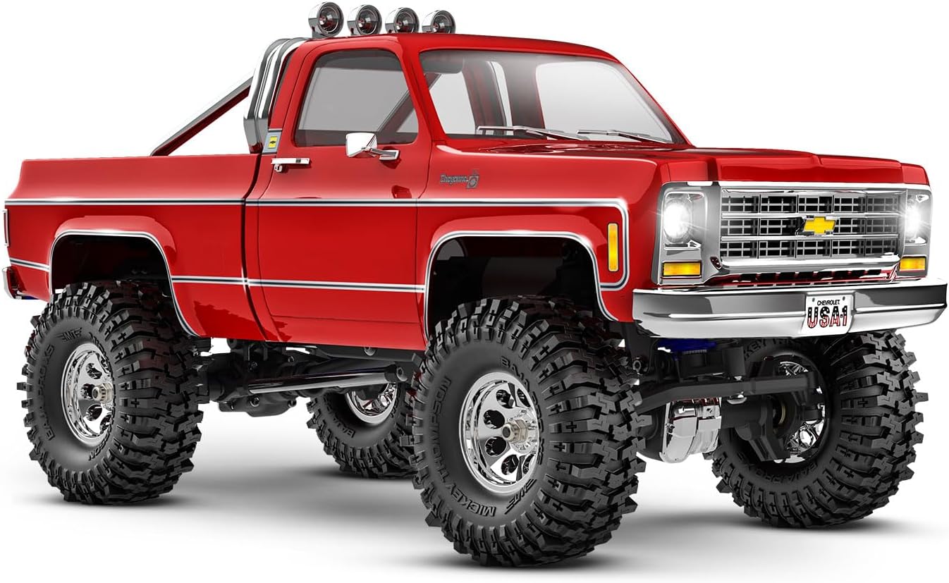 TRAXXAS TRX-4M™ Scale and Trail® Crawler with 1979 Chevrolet® K10 Truck Body: 1/18-Scale 4WD Electric Truck with TQ 2.4GHz Radio System
