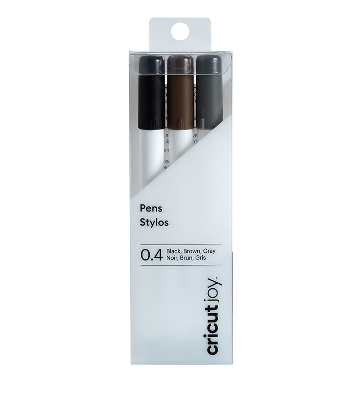 Cricut Joy 0.4mm Black & Brown Fine Point Pens 3ct
