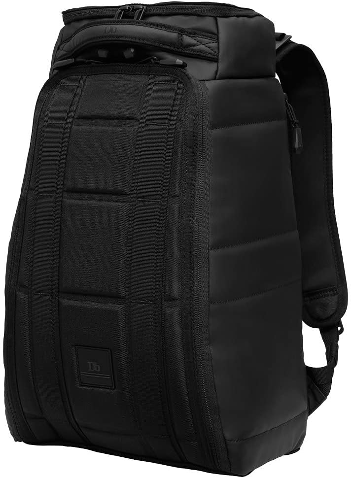 Db Journey The Hugger Backpack - Durable Travel Backpack with Laptop Compartment & Pockets for Work, Luggage Backpack with Roller Bag Hook Up System, 20L - Blackout