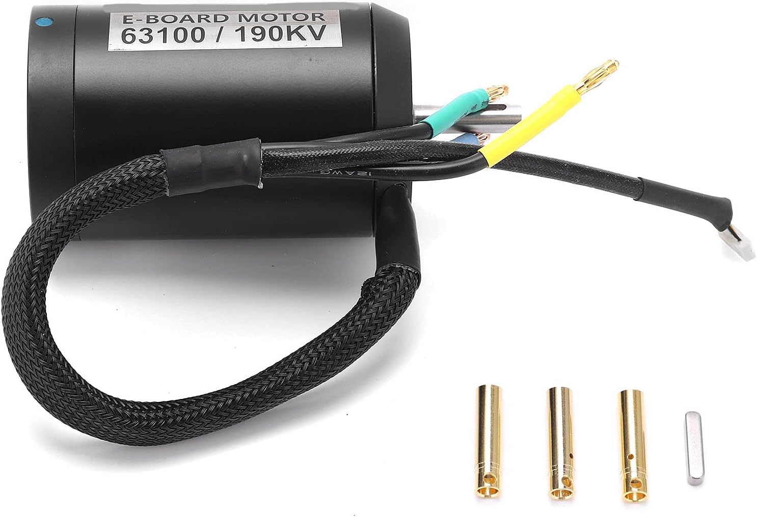 EVTSCAN 190kv Brushless Motor for Electric Mountain Bike for Electric Skateboard 5kw Glues Filled