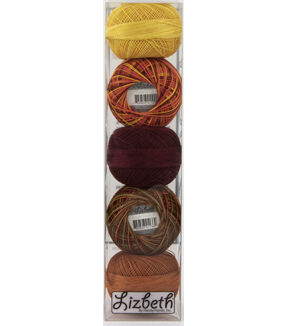 Handy Hands 210yds Lizbeth Specialty Pack Cordonnet Cotton Thread 5ct
