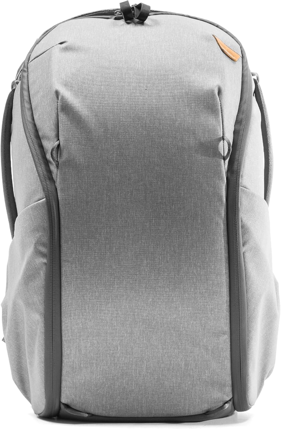 Peak Design Everyday Backpack Zip 20L, Ash, 270-Degree Zip, Dual Side Pockets, FlexFold Dividers, Fits 15
