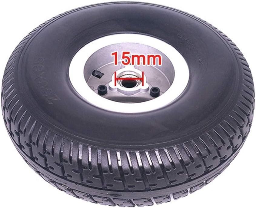 10-Inch Solid Tire Explosion-Proof Wheels 4.10/3.50-4 Non-Slip Wear-Resistant Puncture-Resistant Tires Suitable For Elderly Scooters/Tricycles,Wearable,
