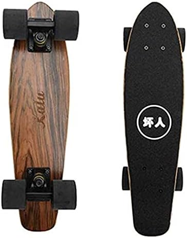 Four-Wheel Skateboard Road Skills Four-Wheel Skateboard Portable Adult Male and Female Skateboard Suitable for Adults and Young People