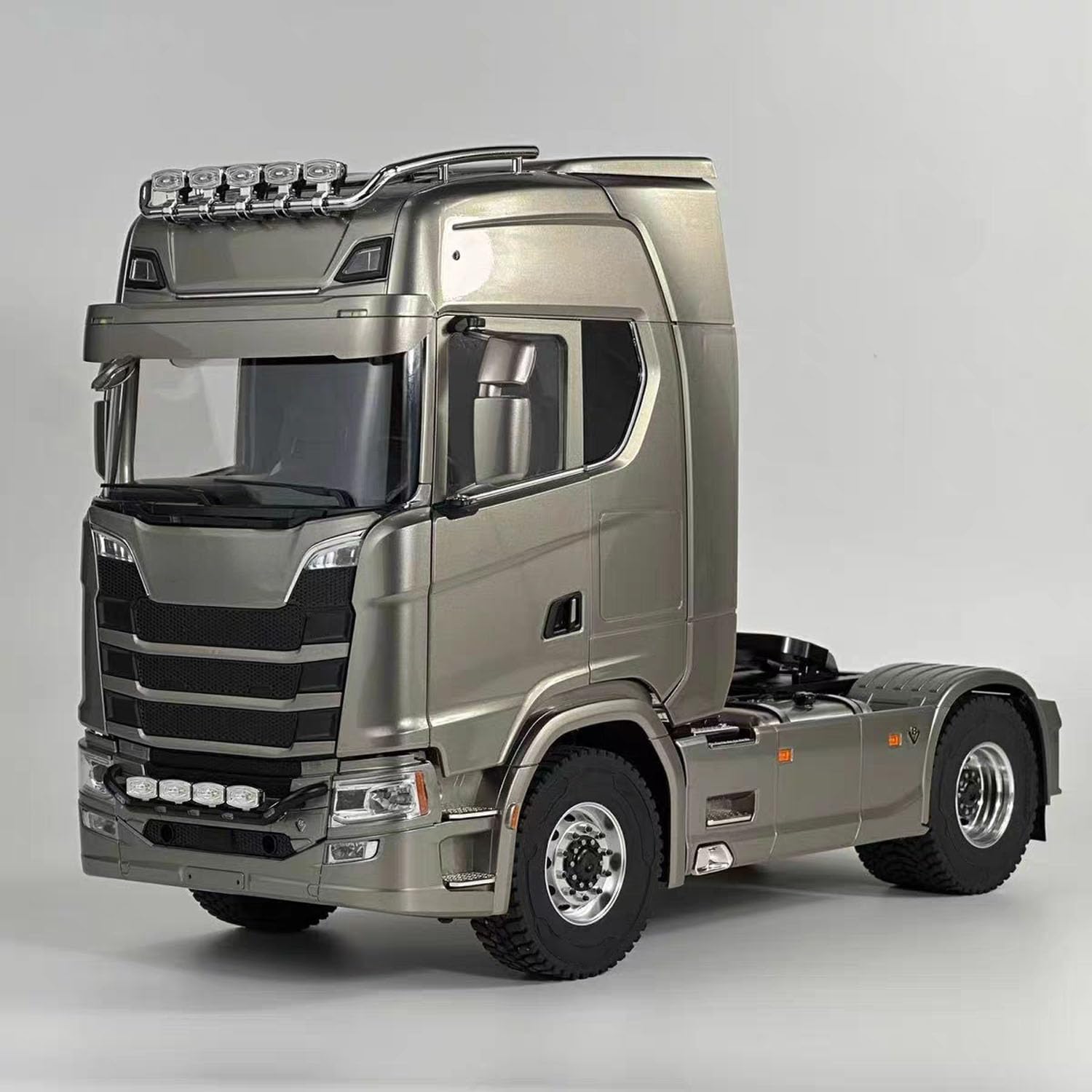 TOUCAN RC HOBBY 1/14 Remote Control Tractor Truck 770S Differential Locks 2Speed Gearbox 4WD RC Lorry Car for Tamiya Trailer Lights Sounds for Age 14+