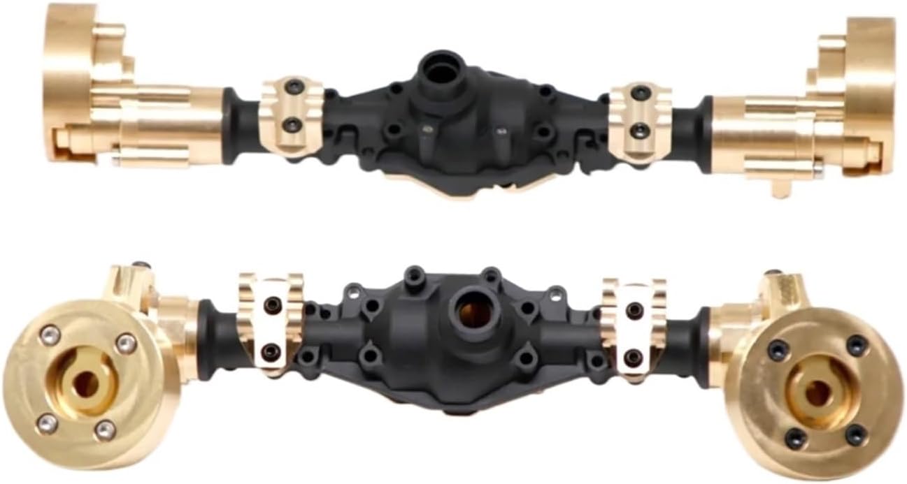 RC Car Upgrade Parts for YiKong YK4082 YK4083 for Absima for Yucatan CR1.8 1/8 RC Crawler Car Front and Rear Portal Axle Housing Upgrade Parts