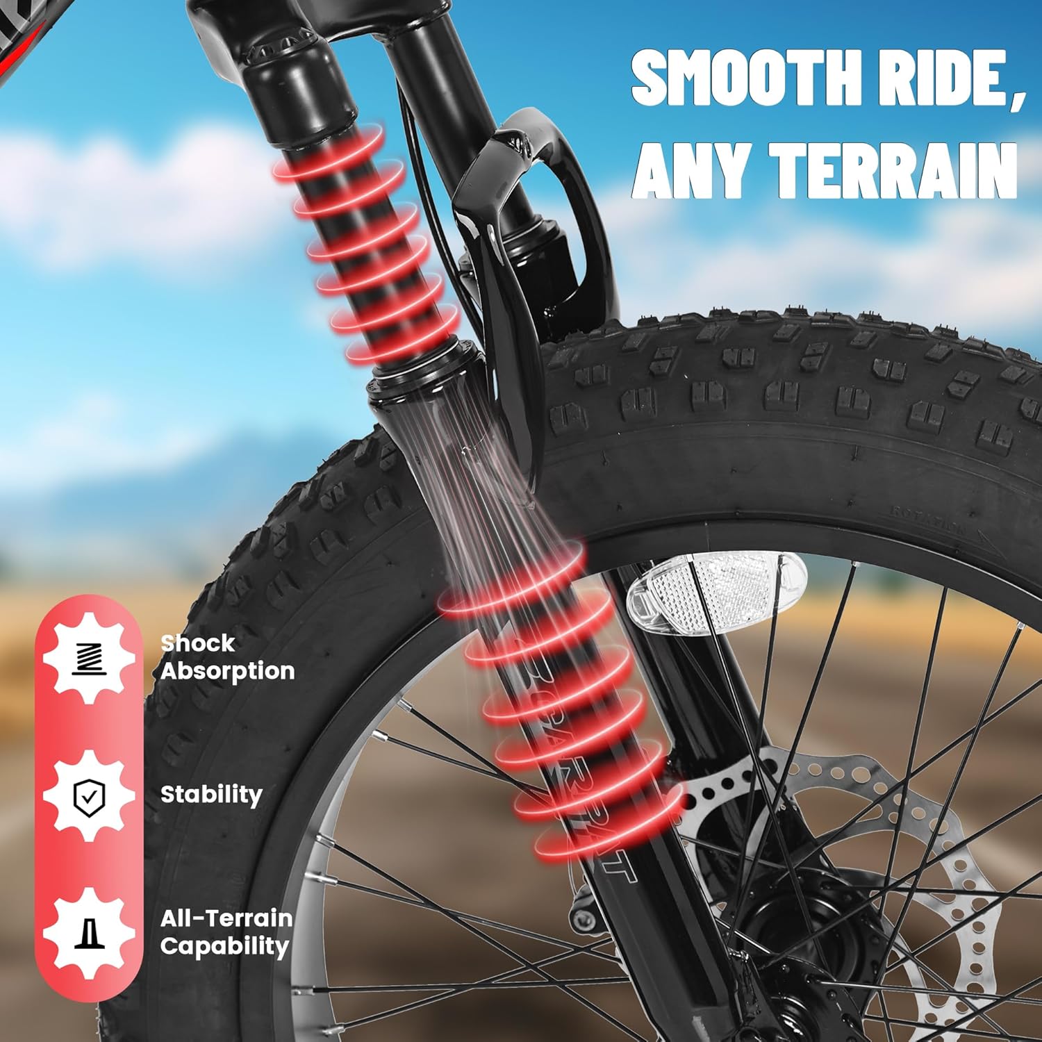 20 Inch Kids Mountain Bike, 4.0