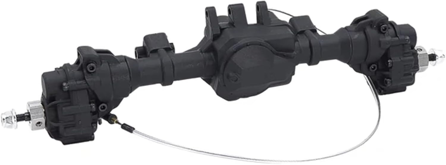 Compatible with TRX4 for TRX6 6WD 1/10 RC Car Upgrade Part Plastic Front and Middle and Rear Axle Portal Axles RC Front and Rear Axle