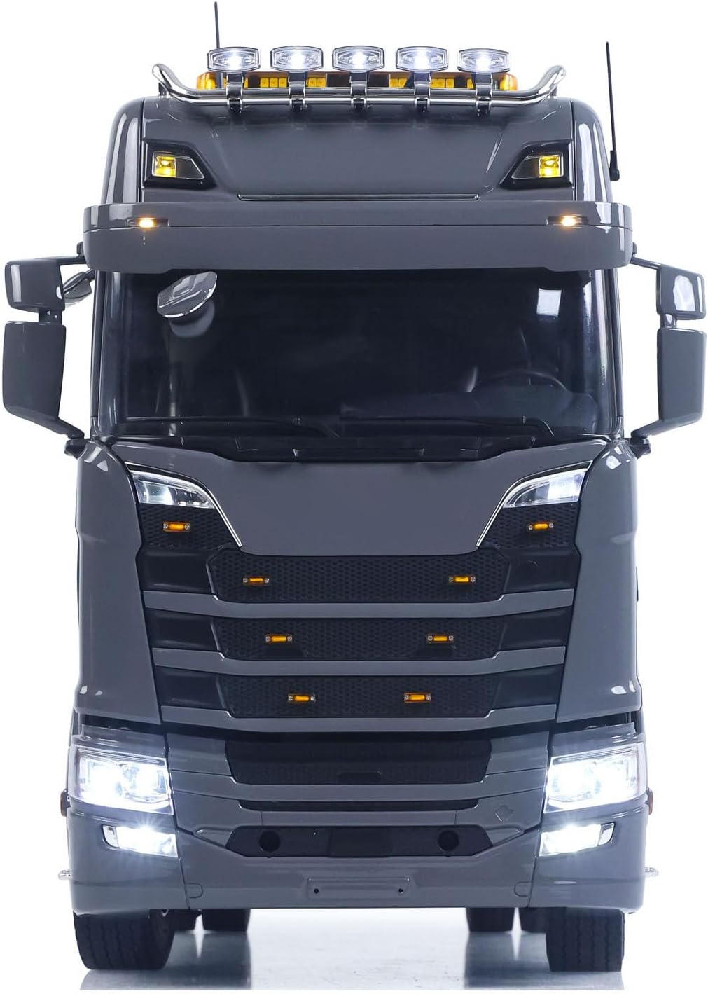 TOUCAN RC HOBBY 4x4 1/14 Radio Control Tractor Truck Metal Chassis Fifth Wheel 3Speed Transmission with Transfer Case 4x2 RC Lorry Vehicle