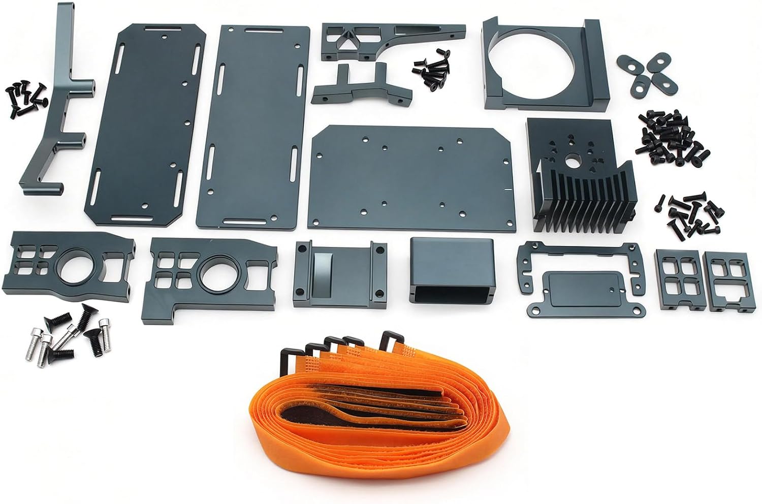 FLMLF Metal Oil to Electric Conversion Kit for 1/5 Losi 5ive-t 2.0 DTT 2.0 Truck Rc Car Parts