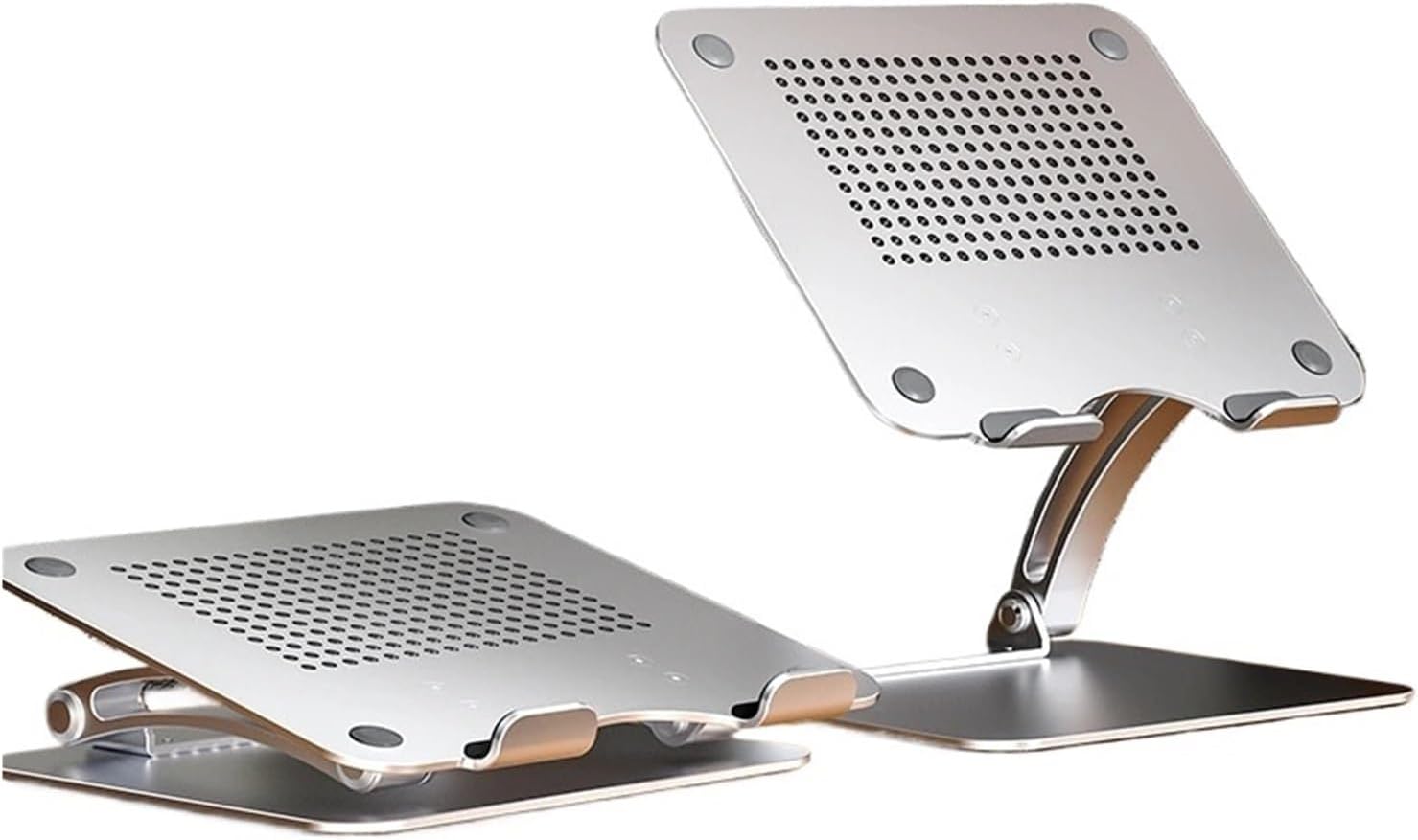 1PCS portable laptop desktop folding stand, aluminum alloy material, load-bearing 30kg