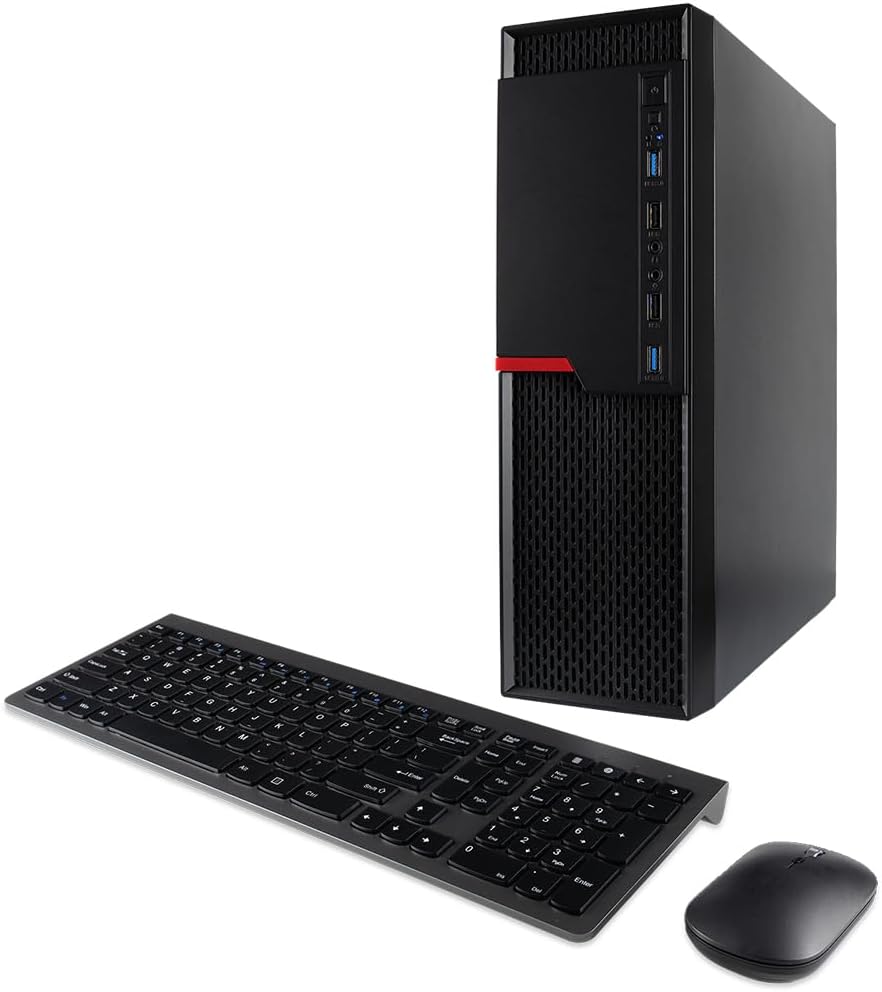 Envision S13 24-core i9-14900K, 32GB DDR5 RAM, 1TB NVME Gen4 SSD, WiFi 6 Windows 11 Pro, 10 USB, HDMI + DP, RJ45, KB + Mouse, Business SFF Desktop Computer PC w/Professional Accessories