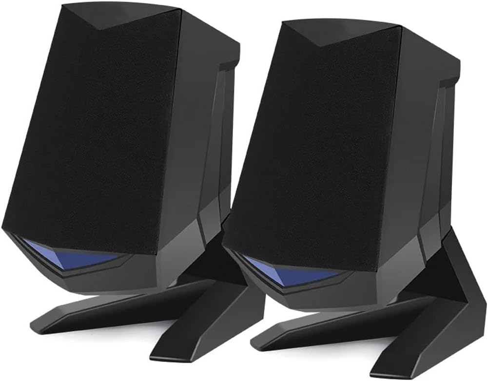 Computer Speaker with Subwoofer 3D Stereo Sound for Desktop and Laptop Music Playing