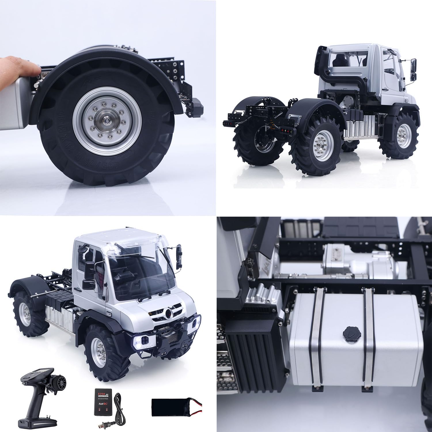 TOUCAN RC HOBBY RTR 4X4 1/14 Remote Control Rock Crawler U535 Off Road Vehicle 2Speed Transmission Metal Chassis Differential Locks