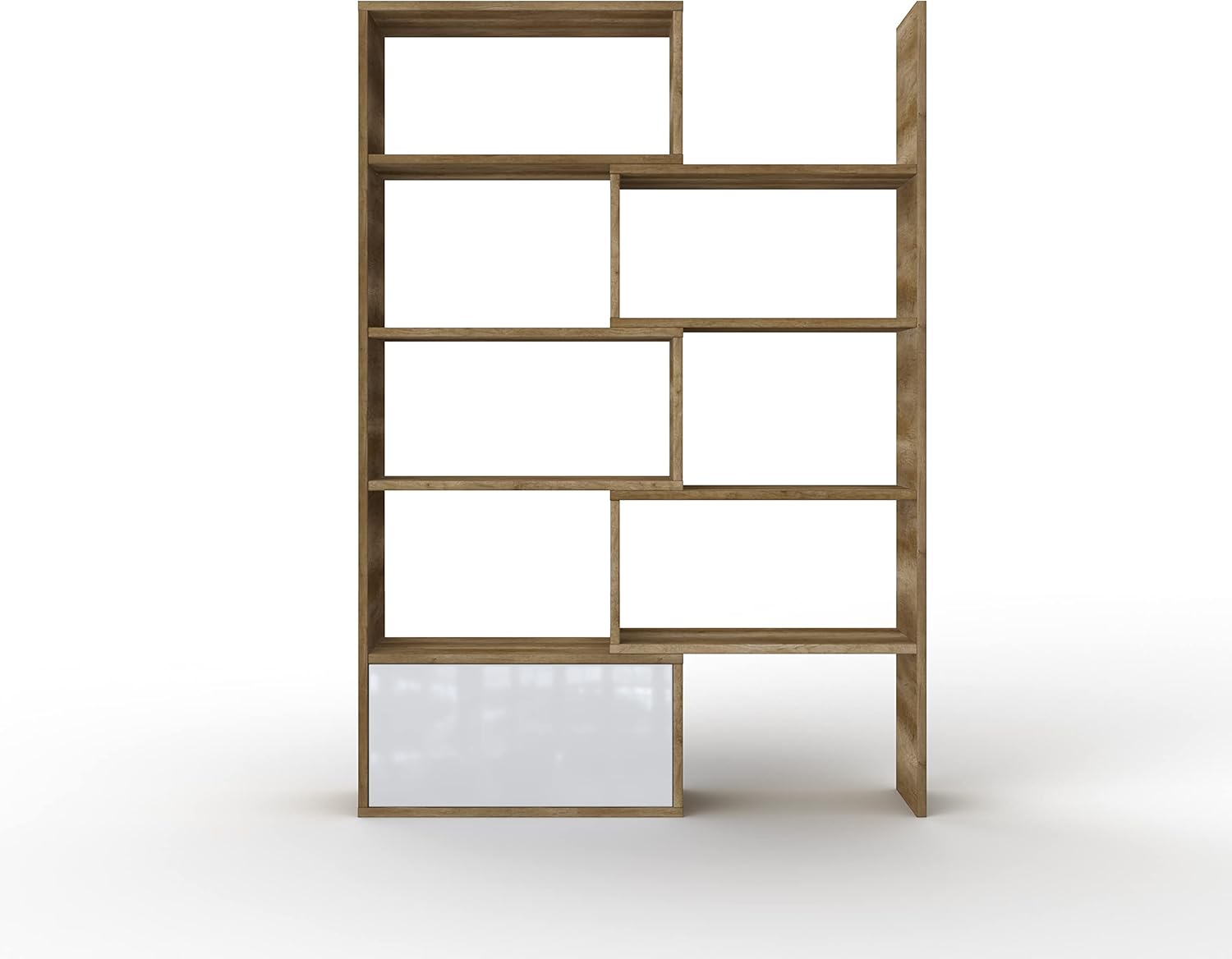 PATO Modular Bookcase (Country Oak/White)